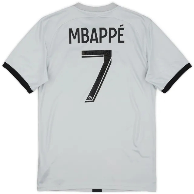 Nike 2022-23 Paris Saint-Germain Away Shirt Mbappe #7 - 8/10 - (S)
