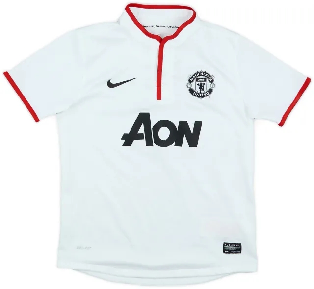 Nike 2012-14 Manchester United Away Shirt - 7/10 - (M.Boys)