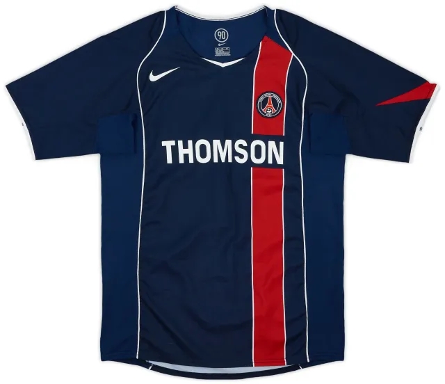 Nike 2004-05 Paris Saint-Germain Home Shirt - 8/10 - (XL.Boys)
