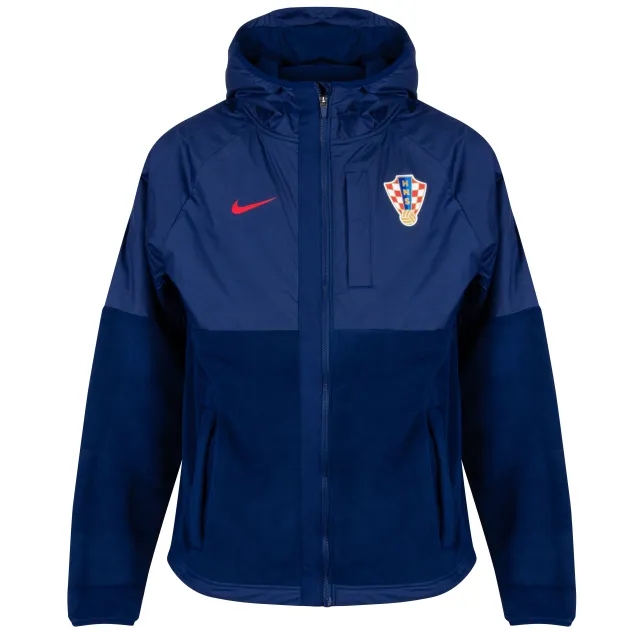 Nike Croatia AWF Fleece Jacket - Navy - 2024-2025
