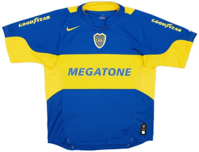 Nike 2004-05 Boca Juniors Home Shirt - 7/10 - (S)