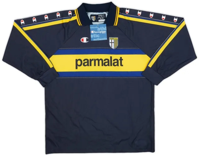 Champion 1999-00 Parma Basic Third L/S Shirt - 10/10 - (XL.Boys)