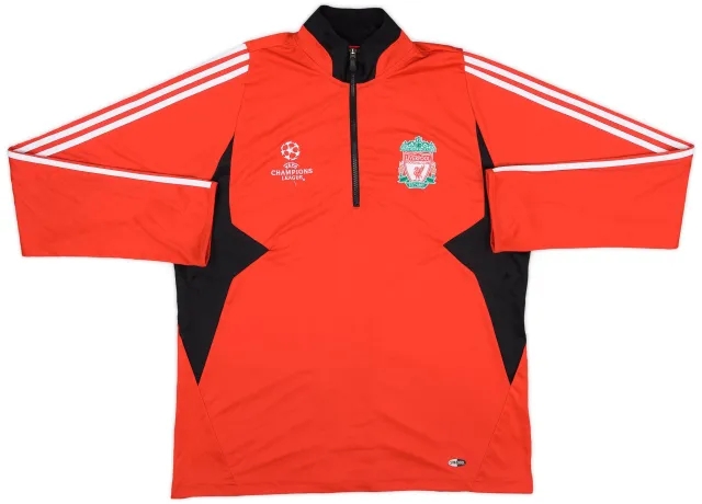 2007-08 Liverpool adidas 1/4 Zip CL Training Top - 6/10 - (M/L)