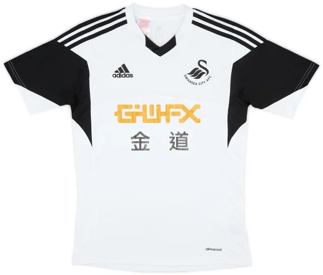 adidas 2013-14 Swansea Home Shirt - 8/10 - (XL.Boys)