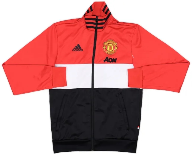 2019-20 Manchester United adidas Track Jacket - 8/10 - (S)