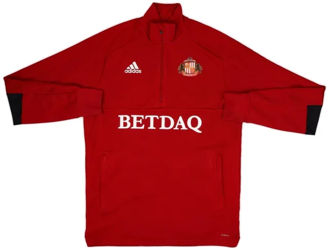 2017-18 Sunderland adidas 1/4 Zip Track Jacket - 6/10 - (M)