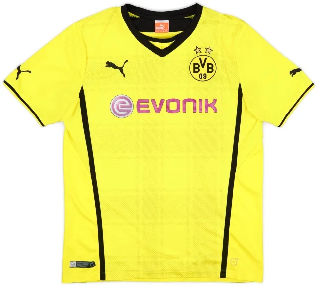 Puma 2013-14 Borussia Dortmund Home Shirt - 7/10 - (XL.Boys)