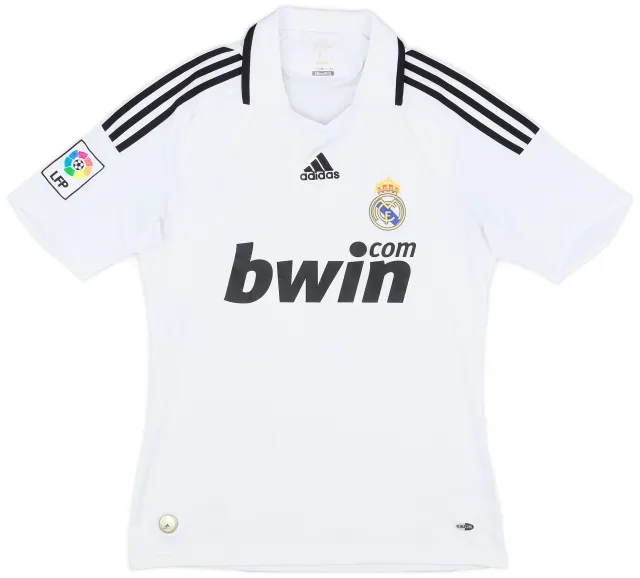 adidas 2008-09 Real Madrid Home Shirt - 7/10 - (S)