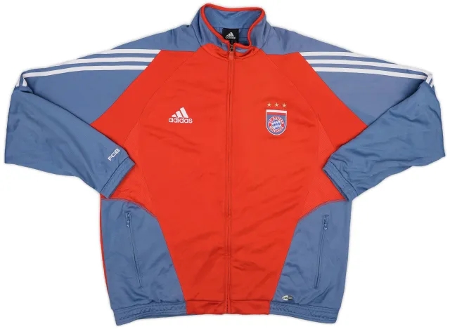 2005-06 Bayern Munich adidas Track Jacket - 6/10 - (L/XL)