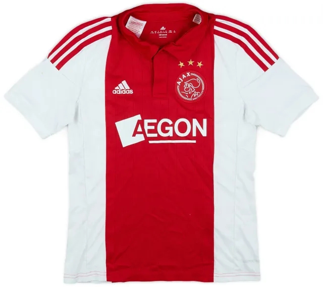 adidas 2014-15 Ajax Home Shirt - 6/10 - (M.Boys)