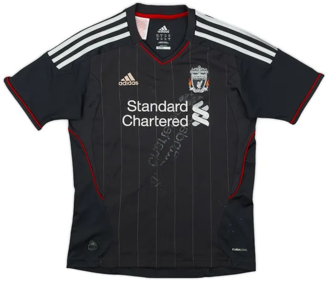 adidas 2011-12 Liverpool Away Shirt - 4/10 - (M.Boys)