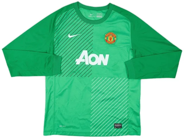 Nike 2013-14 Manchester United GK Shirt - 7/10 - (XL.Boys)