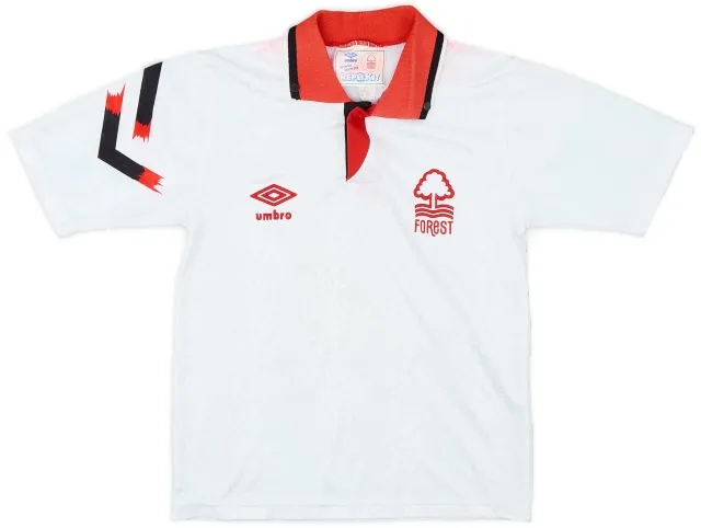 Umbro 1991-93 Nottingham Forest Away Shirt - 5/10 - (S.Boys)