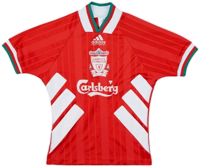 adidas 1993-95 Liverpool Home Shirt - 5/10 - (S.Boys)