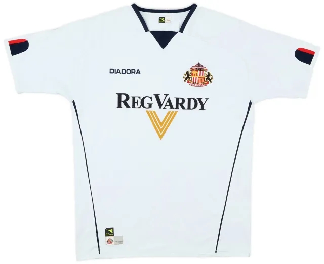 Diadora 2004-05 Sunderland Away Shirt - 6/10 - (L.Boys)
