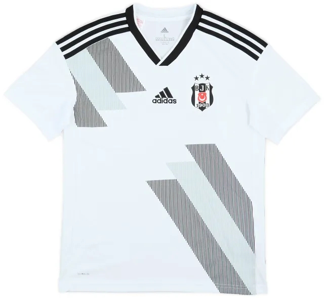 adidas 2019-20 Besiktas Home Shirt - 7/10 - (L.Boys)