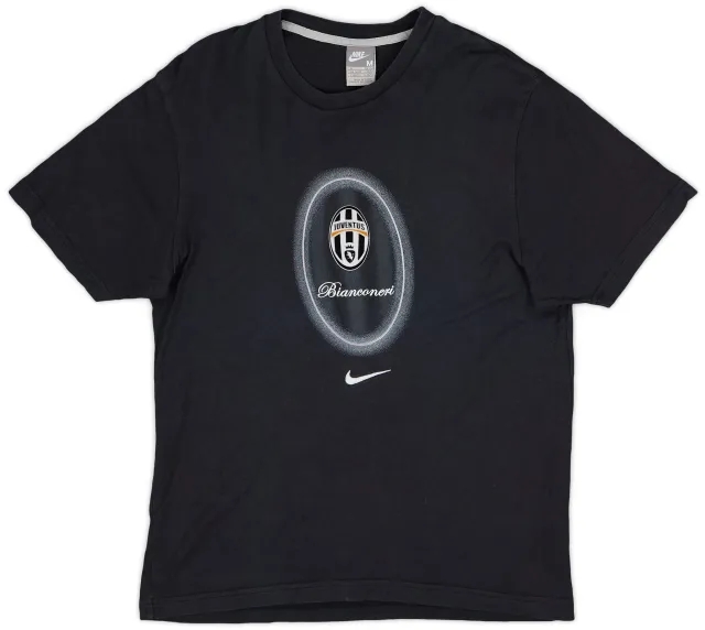 2007-08 Juventus Nike Cotton Tee - 9/10 - (M)