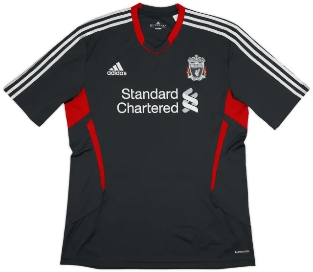 2011-12 Liverpool adidas Training Shirt - 8/10 - (XL)