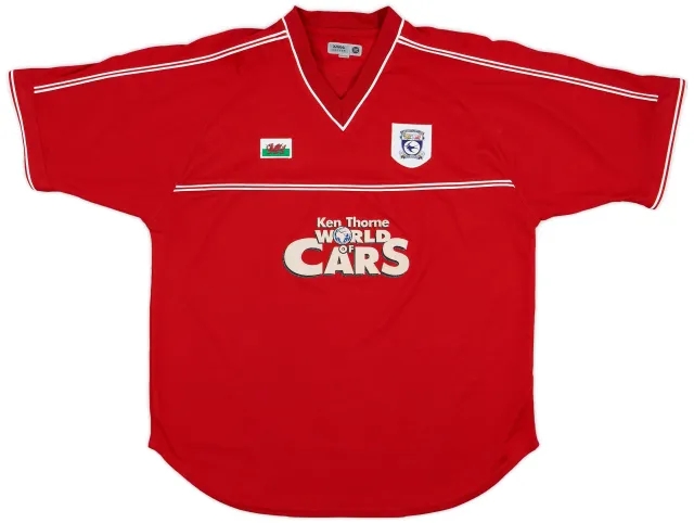 2001-02 Cardiff Away Shirt - 6/10 - (XL)