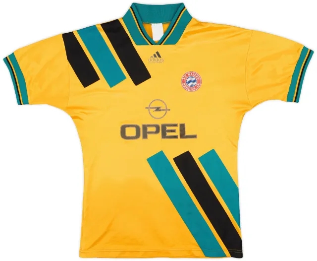 adidas 1993-96 Bayern Munich Away Shirt - 6/10 - (S)