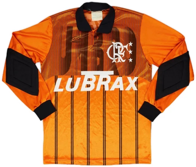 Umbro 1992-93 Flamengo GK Shirt #1 - 8/10 - (L)