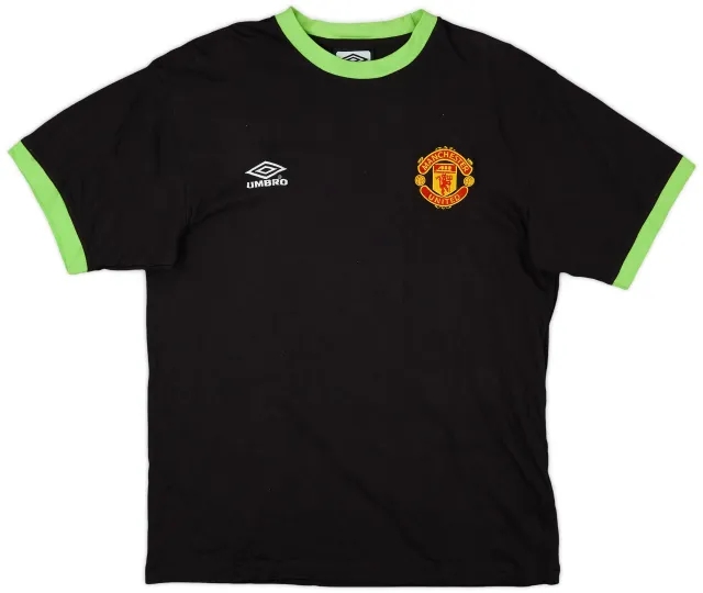 1998-99 Manchester United Umbro Training Shirt - 9/10 - (L)