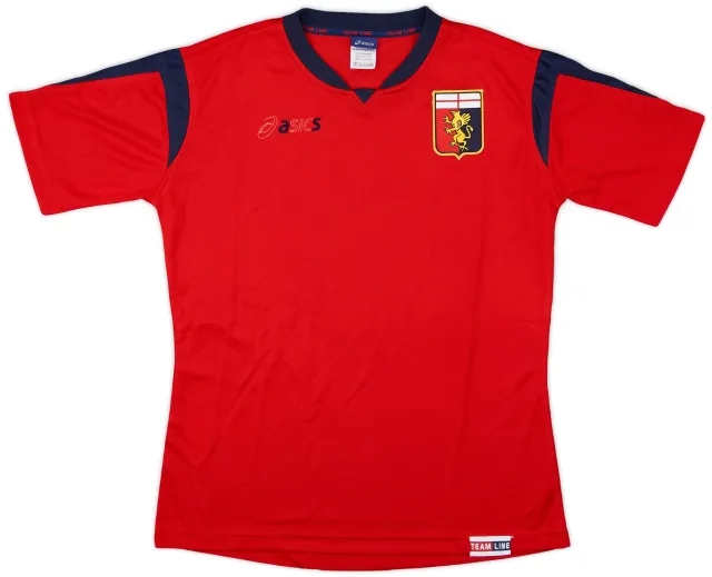 2009-10 Genoa Asics Training Shirt - 4/10 - (XL.Boys)