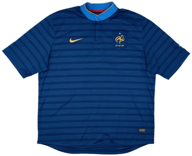 Nike 2012-13 France Home Shirt - 9/10 - (XXL)