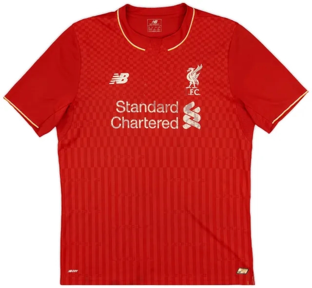 NewBalance 2015-16 Liverpool Home Shirt - 4/10 - (L)