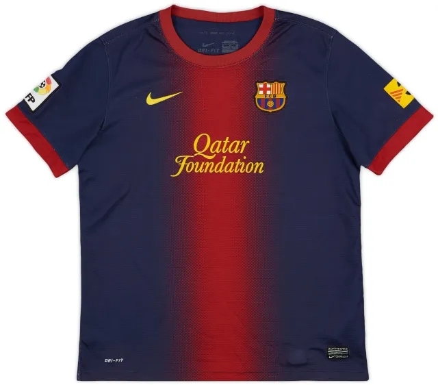 Nike 2012-13 Barcelona Home Shirt Messi #10 - 8/10 - (S)