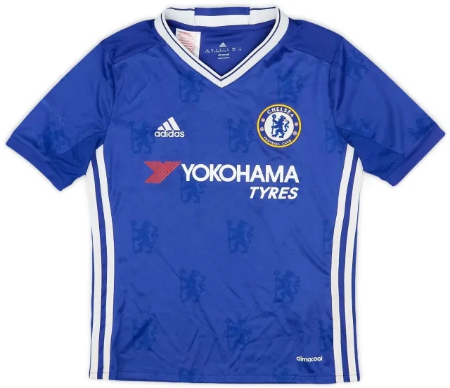 adidas 2016-17 Chelsea Home Shirt - 8/10 - (S.Boys)
