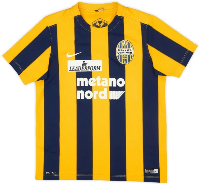 Nike 2015-16 Hellas Verona Home Shirt - 7/10 - (S.Boys)