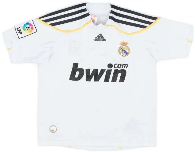 adidas 2009-10 Real Madrid Home Shirt - 7/10 - (S.Boys)