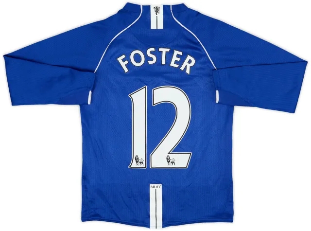 Nike 2007-08 Manchester United GK Shirt Foster #12 - 7/10 - (M.Boys)