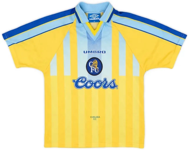 Umbro 1996-97 Chelsea Away Shirt - 9/10 - (L.Boys)
