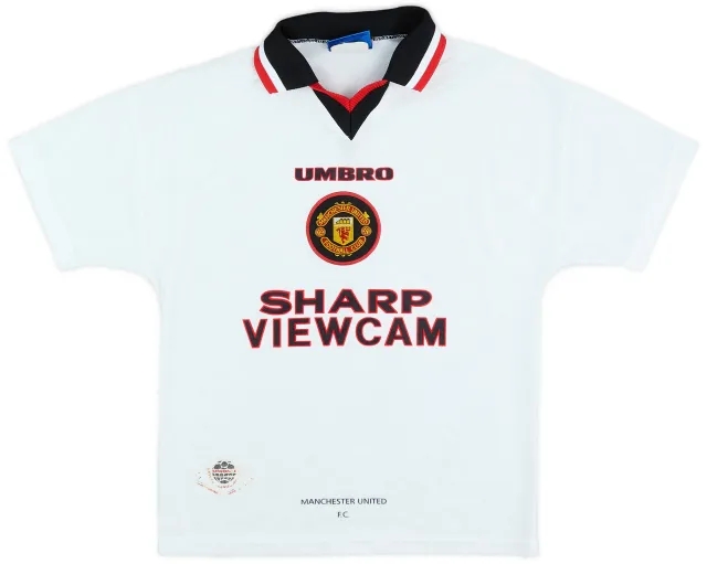Umbro 1996-97 Manchester United Away Shirt - 7/10 - (Y)