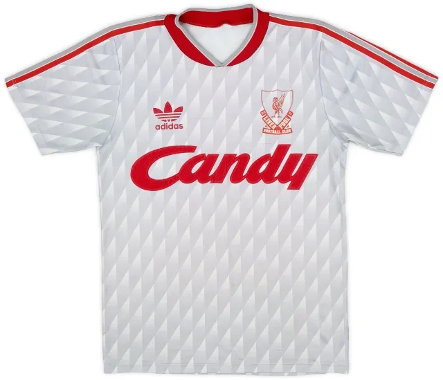 adidas 1989-91 Liverpool Away Shirt - 7/10 - (S)