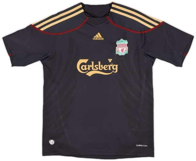 adidas 2009-10 Liverpool Away Shirt - 8/10 - (M.Boys)