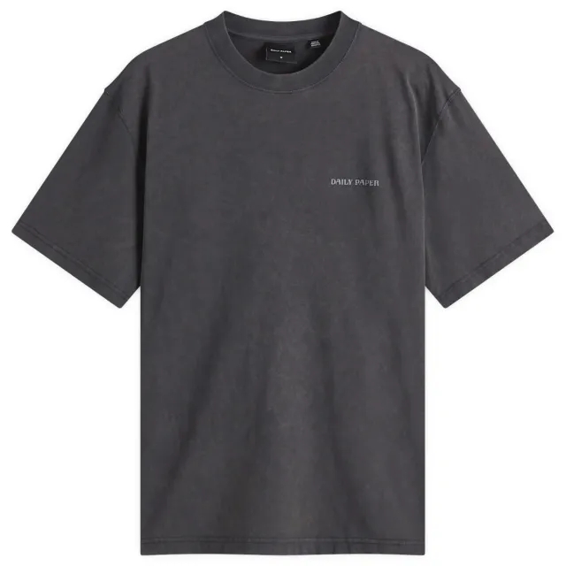 T-Shirt Daily Paper Senses T-Shirt Unisex Washed Black Xs