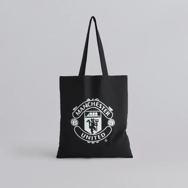 Smith & Bateson Manchester United Cotton Tote Black