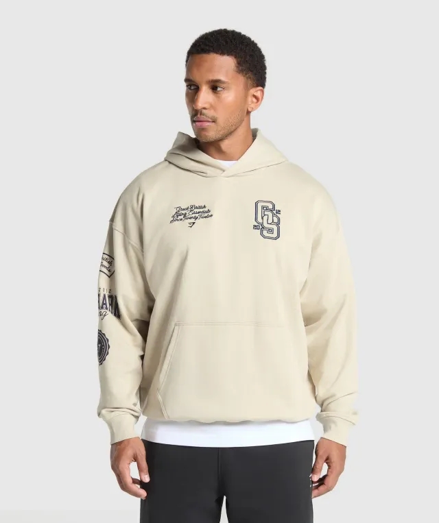 Gymshark Lifting Essentials Hoodie - Pebble Grey