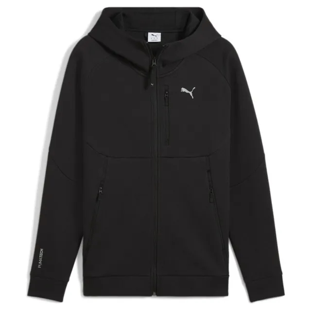 PUMAtech Full-Zip Hoodie Men, Black