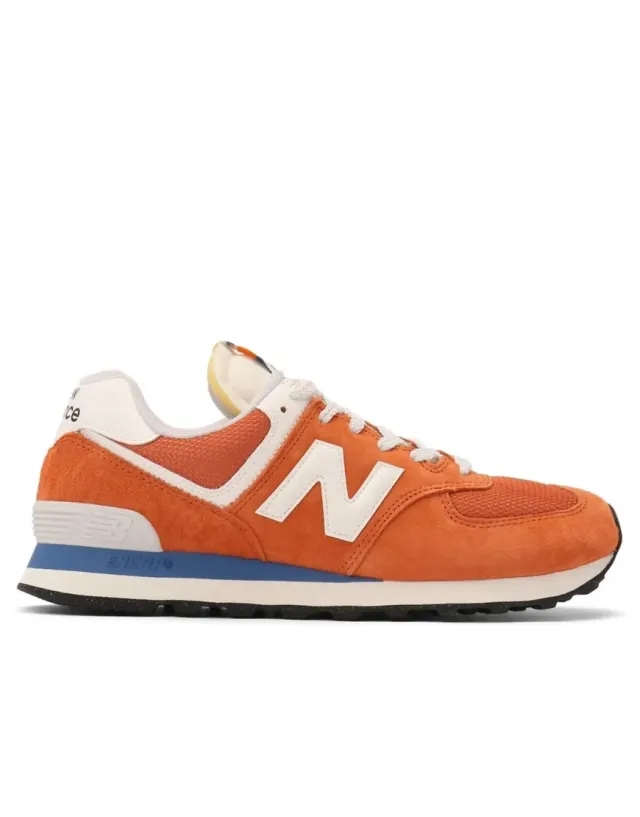 New Balance 574 Women Shoes - Orange