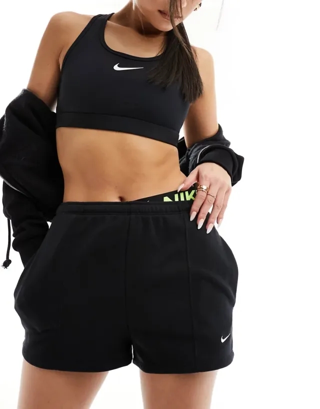 Nike WMNS Chill Terry High-Waisted Slim 2  French Terry Shorts