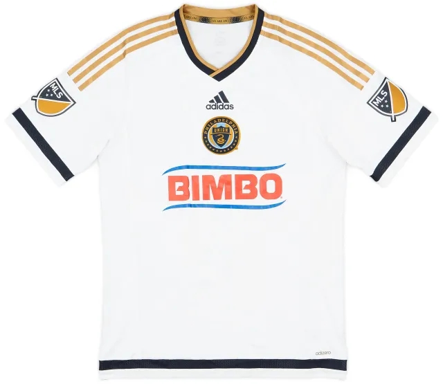 adidas 2015 Philadelphia Union Authentic Away Shirt - 9/10 - (M)