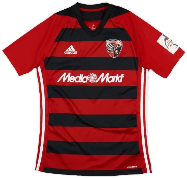 adidas 2017-18 Ingolstadt Home Shirt - 6/10 - (S)