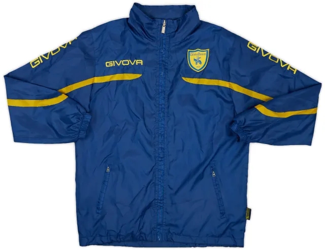 Jacket/Coat 2018-19 Chievo Verona Givova Hooded Rain Jacket - 9/10 - (M)