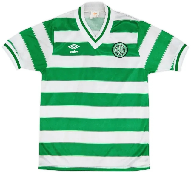 Umbro 1982-84 Celtic Home Shirt - 7/10 - (M)
