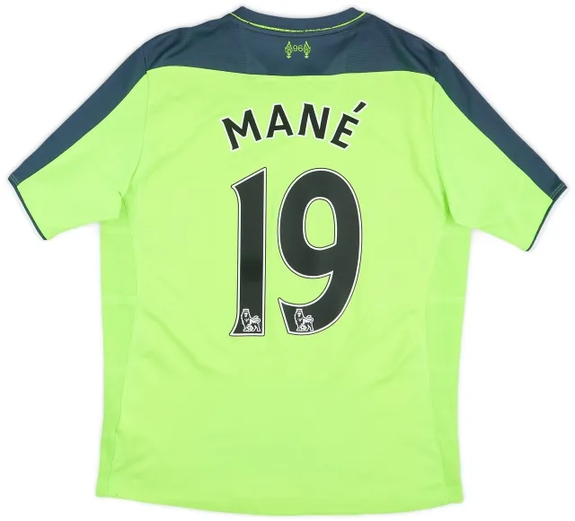 NewBalance 2016-17 Liverpool Third Shirt Mane #19 - 7/10 - (S)