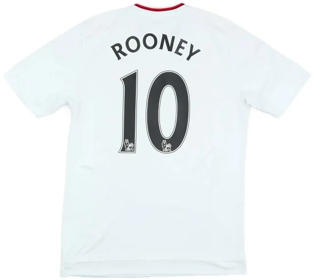 adidas 2015-16 Manchester United Away Shirt Rooney #10 - 7/10 - (M)